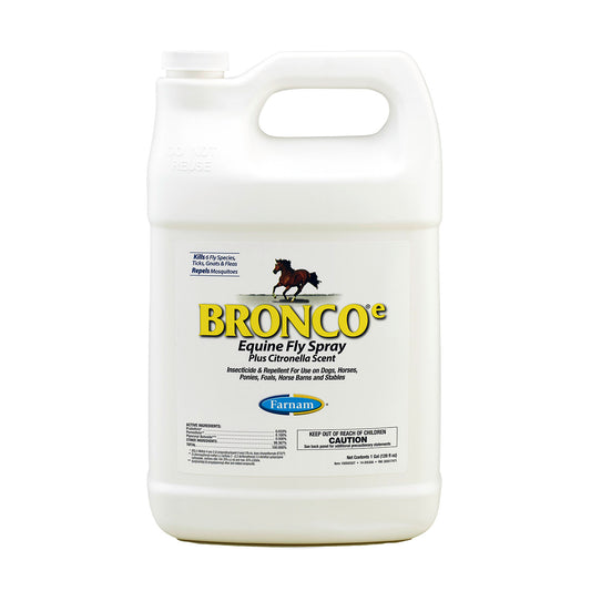 Bronco Equine Fly Spray plus Citronella Scent, gallon