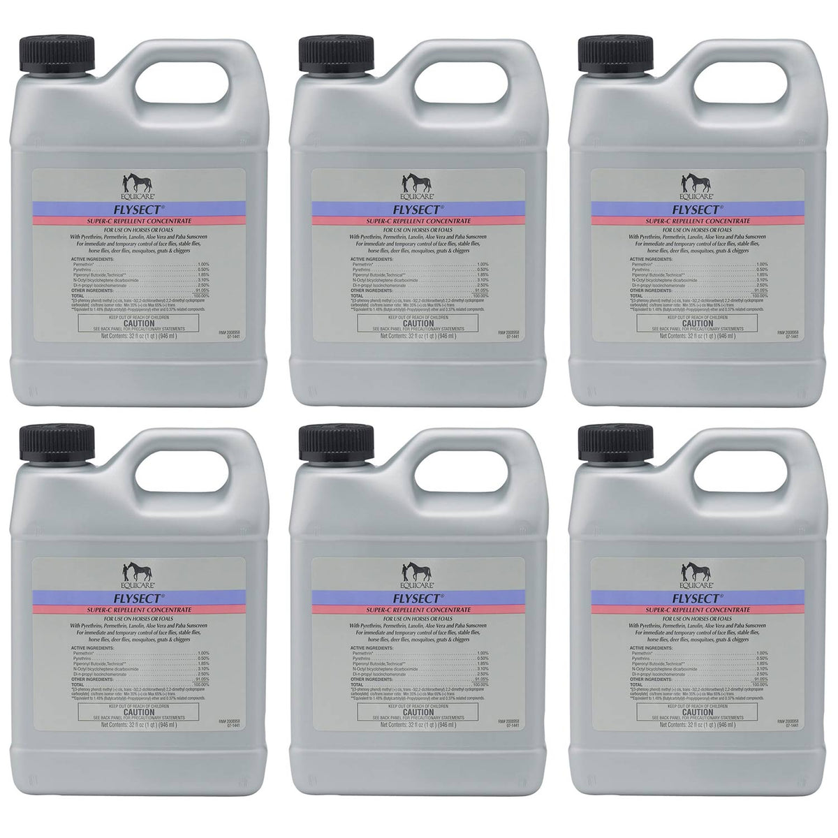 Flysect Super-C Concentrate, quart - 6 pack