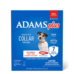 Adams Plus F/T Collars for Dogs - Small