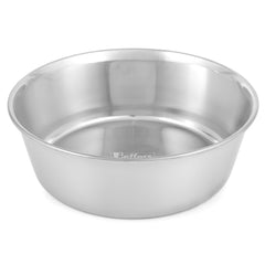 Jeffers Pet Heavy Weight Stainless Steel Pet Bowls for Dogs & Cats, 128 oz – Durable Food & Water Dish, Non Slip, Rust Resistant, Dishwasher Safe Feeding Bowl for Home, Travel, Indoor & Outdoor