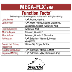 Mega-Flx +HA - Sore Muscle/Joint Liquid, 2.5 gal