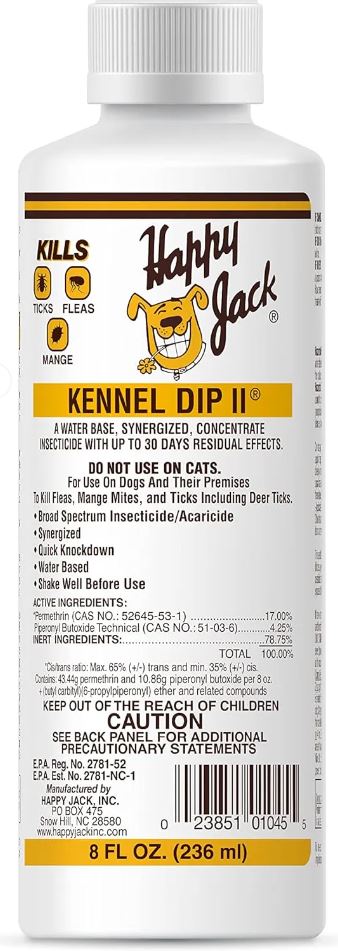 Baño para perreras II de 8 onzas