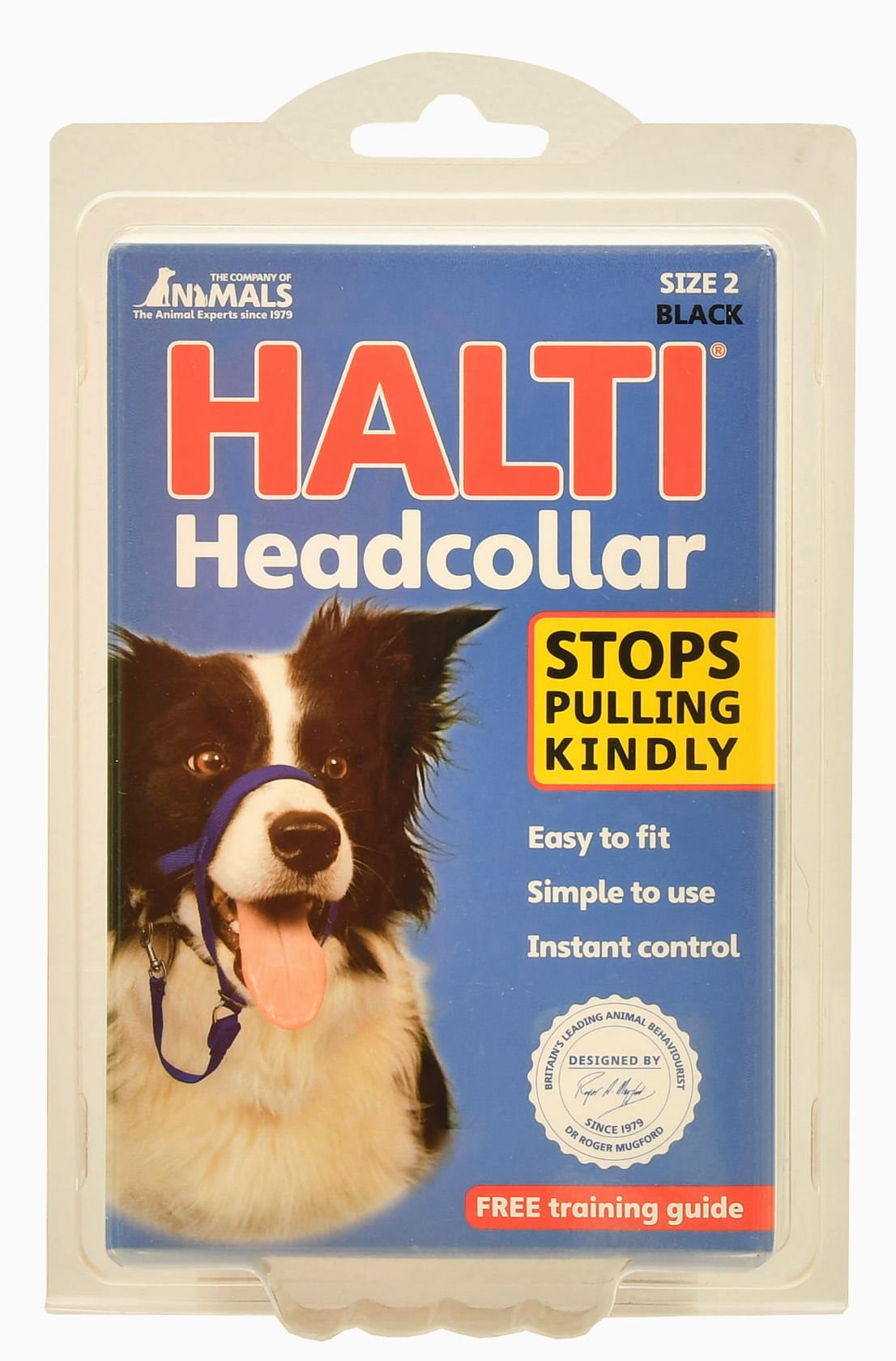 Halti Original Headcollar, Black, Size 2