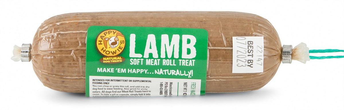 Happy Howie's Gourmet Meat Roll, Lamb Size: 7 oz