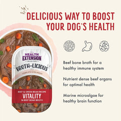 Broth-Licious Beef & Green Bean in Bone Broth -Vitality Recipe