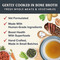 Gently Cooked Chicken & Pumpkin Recipe Pouches for Dogs-3oz