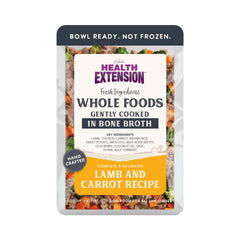 Gently Cooked Lamb & Carrot Recipe Pouches for Dogs -9oz