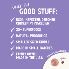 Health Extension Little Bites Chicken & Brown Rice Recipe Dry Dog Food 4lb