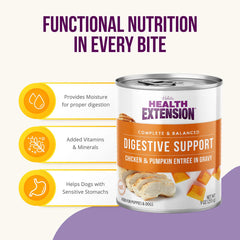 Digestive Support, Chicken & Pumpkin Entrée in Gravy