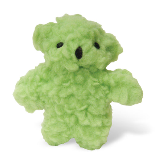 Jeffers Pet Plush Dog Toy with Squeaker, Fuzzy Bear 5" - Soft Crinkle Fabric, Safe & Durable, Healthy Fun for Small & Medium Dogs, Interactive Play, Fetch, Tug - Best Gift for Active Games