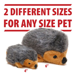 Jeffers Pet Plush Hedgehog Dog Toy with Squeaker, 4"- Soft Stuffed Plush Animal Toy for Puppies Small Medium Dogs, Interactive Play, Training, Fetch, Tug, Chew, Cuddle Companion, Indoor Fun - 1 Pack