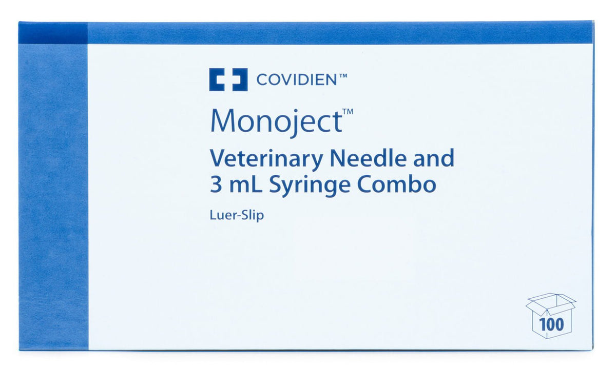 3ml L.S. w/25ga x 5/8" Needle (100)