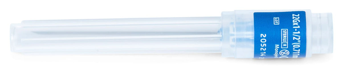 22ga x 1.5" Poly Hub Needle (100)