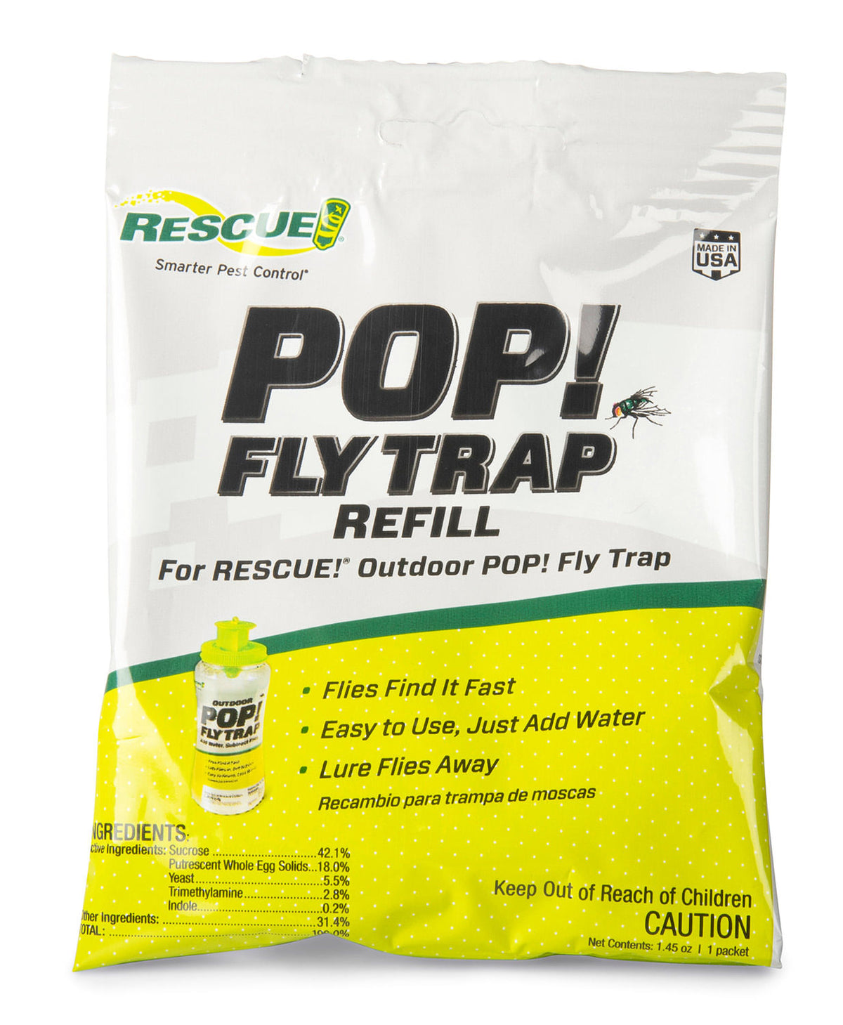 Rescue Pop Fly Trap Attractant