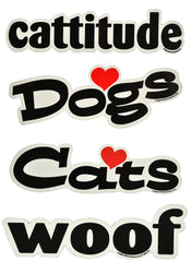 Word Magnet Style: Woof