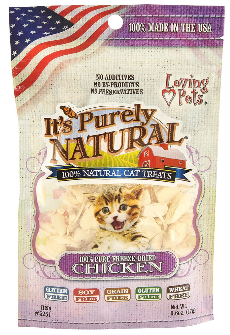 It's Purely Natural USA Cat Treats Flavor: Chicken