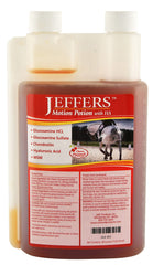Jeffers Equine Motion Potion Liquid Horse Joint Supplement with HA, Cherry Flavor – Glucosamine, MSM, Chondroitin, Hyaluronic Acid – Mobility Support for Horses – 38 oz Bottle – Up to 38 Servings