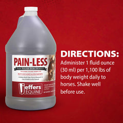 Jeffers Pain-Less, Gallon, 4ct
