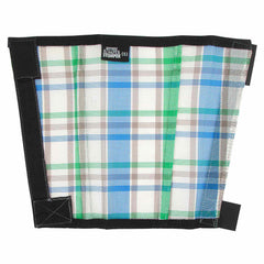 Jeffers Romper Stomper Fly Boots for Horses, Blue, Green, Tan Plaid, Small – Breathable Mesh Leg Wraps for Insect Protection, Stable Accessories for Summer Turnout, Gear, Horse Leg Care - 4 Pack