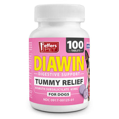 Jeffers Pet Diawin Digestive Support for Dogs, Bismuth Subsalicylate 65 mg