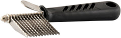 Jeffers Pet Grooming Comb for Detangling Mats and Knots for Dog and Cats – Stainless Steel Comb for Thick or Long Hair – Dematting Tool for Shedding, Undercoat, and Hair Removal - 12 Blade