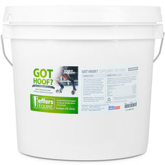 Jeffers Equine "Got Hoof?" Concentrated Horse Powder Hoof Supplement, 20 lbs - Biotin, Methionine, Zinc & Amino Acids for Safe Hoof Growth, Strength, and Dry Hooves - Includes 1 oz Scoop