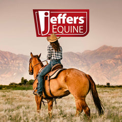 Jeffers Equine Get-A-Way Feed Additive Powder – Natural Garlic & Thiamine Supplement for Horses, Supports Comfort and Well-Being - 5lb