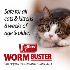 Worm Buster Cat Dewormer Tablets, 5-count