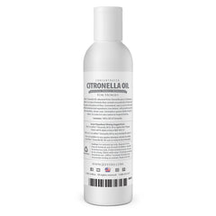 Jeffers Citronella Oil for Horses, 8 oz Concentrate, Makes Up to 120 oz Spray, 100% Pure Citronella Oil, Natural Grooming Additive, Fresh Scent Formula for Equine Coat Care