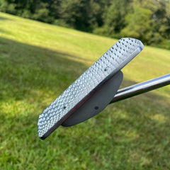 Jeffers Stainless Steel Dental Float for Horses - 26" Long Handle Equine Tool with Hinged Head, Concave Blade, Horse Oral Care Floating Instrument for Barn, Stable, Veterinary Equipment
