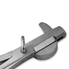 Jeffers Livestock Double Crush Emasculator, 9" - Stainless Steel Veterinary Tool for Horses, Cattle, Goats, Sheep, Farm and Ranch Animal Supplies, Durable Cutting and Crushing Castration Instrument