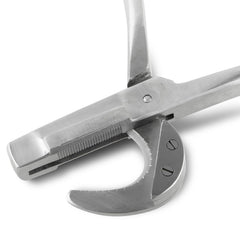 Jeffers Livestock Double Crush Emasculator, 9" - Stainless Steel Veterinary Tool for Horses, Cattle, Goats, Sheep, Farm and Ranch Animal Supplies, Durable Cutting and Crushing Castration Instrument