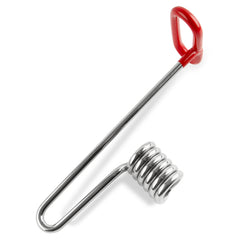 Jeffers Equine Dental Speculum with Red Handle, 11" L - Stainless Steel Horse Mouth Speculum, Coil Style Dental Tool for Horses, Equine Dentistry Instrument for Oral Exams and Teeth Floating