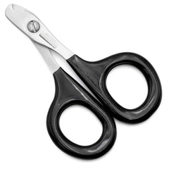 Jeffers Stainless Steel Cat Claw Clippers Scissors - Small Pet Nail Trimmer with Sharp Precision Blades, PVC Non Slip Ergonomic Handle, Compact Home Grooming Cutter for Cats, Kittens, Birds