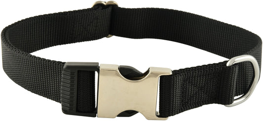 Millennium Adjustable Collar, 3/4" x 12"-18" Color: Black