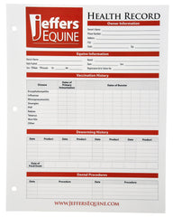 Equine Health Record, Single