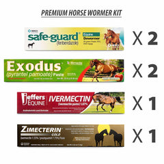 Premium Wormer Pack - One Horse
