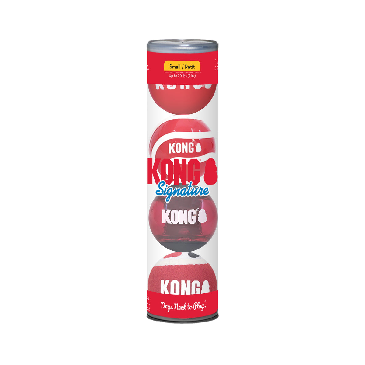 Signature Balls 4pk Asst SM
