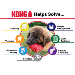 Large KONG Classic Dog Toy – Tough, Bouncy, and Perfect for Stuffing