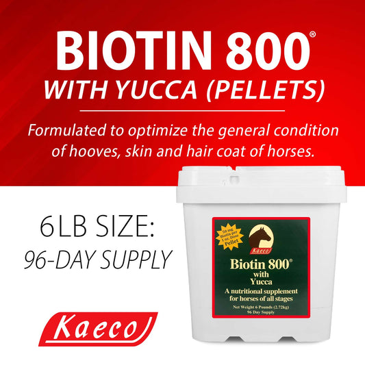 Biotin 800 Pellets, 6 lb