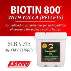 Biotin 800 Pellets, 6 lb