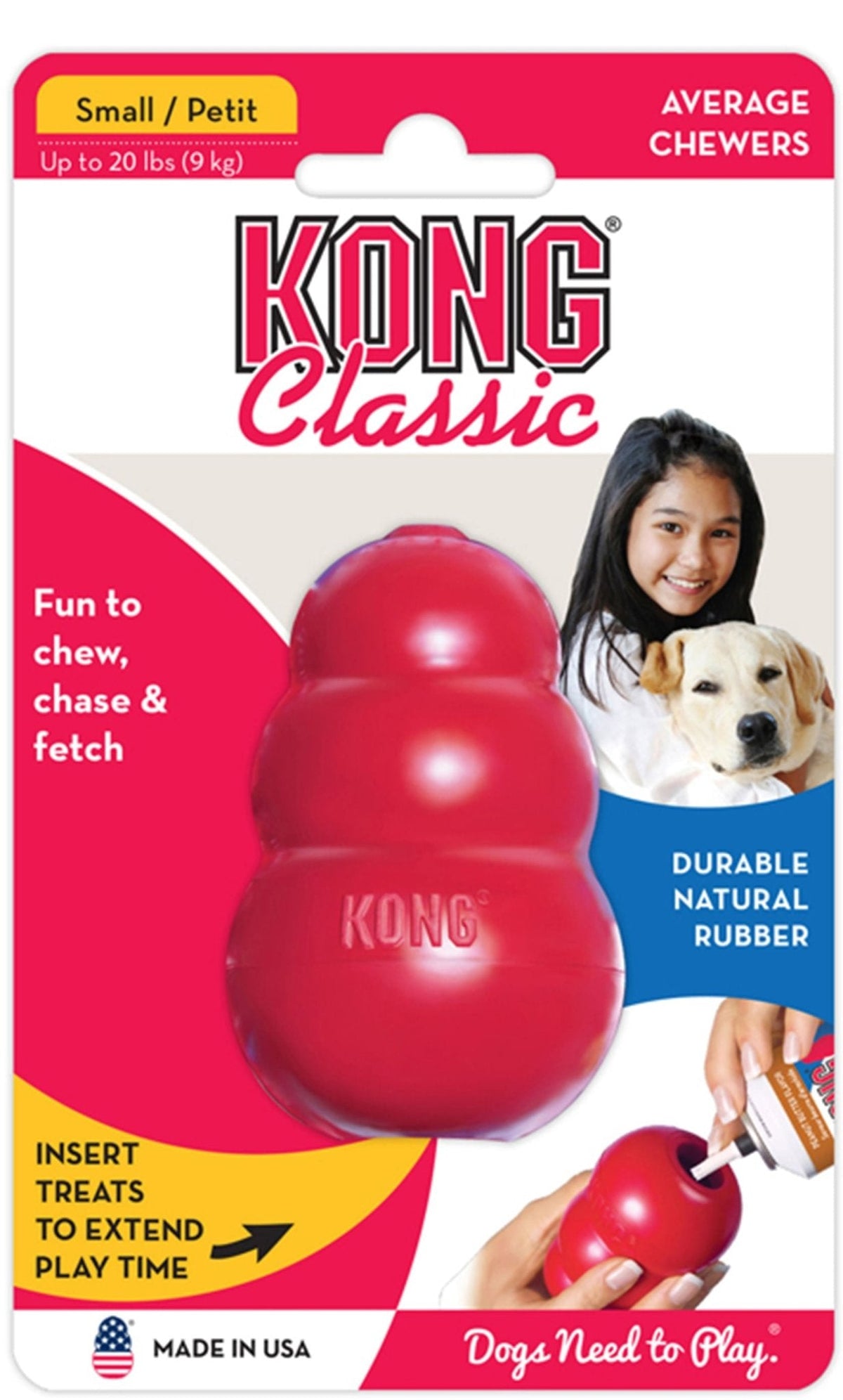 Kong Toy small red