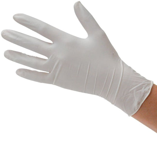 Latex Exam Gloves, box of 100 Size: XLarge