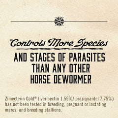 Merial Zimecterin Gold Dewormer Paste for Horses, 7.35gm (Packaging May Vary)