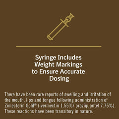 Merial Zimecterin Gold Dewormer Paste for Horses, 7.35gm (Packaging May Vary)