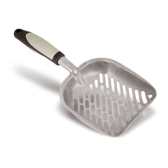Metal Litter Scoop, Tan/Brown