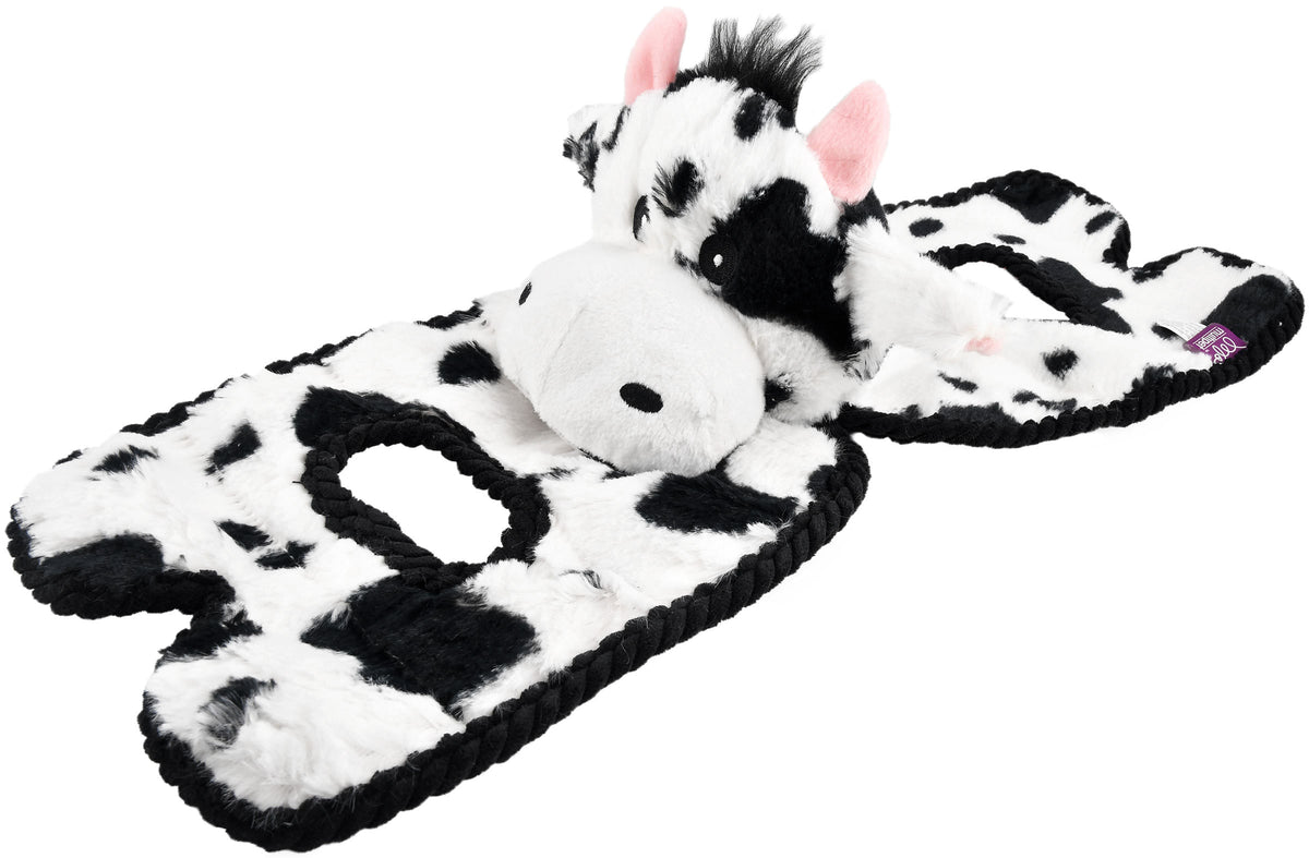 Tug-O-War Crinkle Squeaker Mat Tug Toy, Assorted