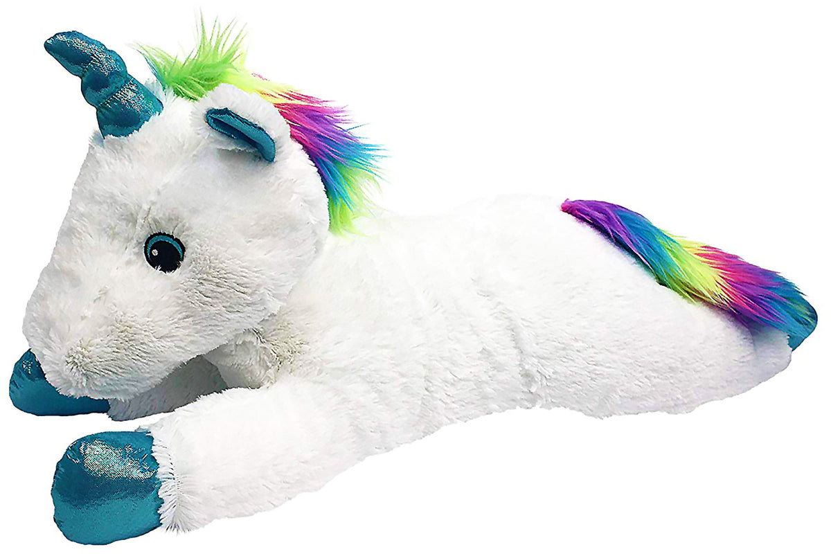 Jumbo Unicorn Plush Dog Toy, 24"