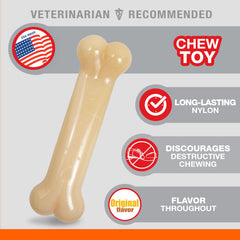5.5" Wolf Durable Bone, Original