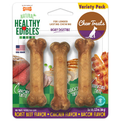 Healthy Edibles Petite 3pk chk/beef/bac